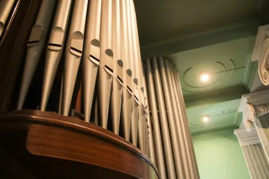 Orgel der Stadtkirche (Foto: Alexandra Flury-Sch&ouml;lch)